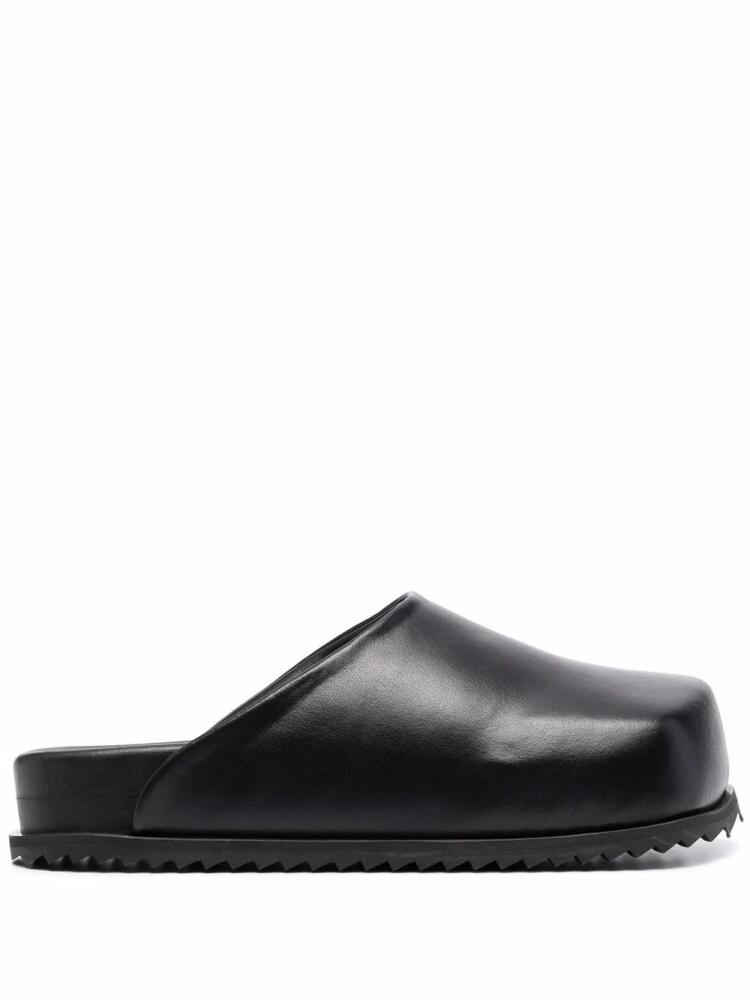 YUME YUME chunky slip-on slides - Black Cover