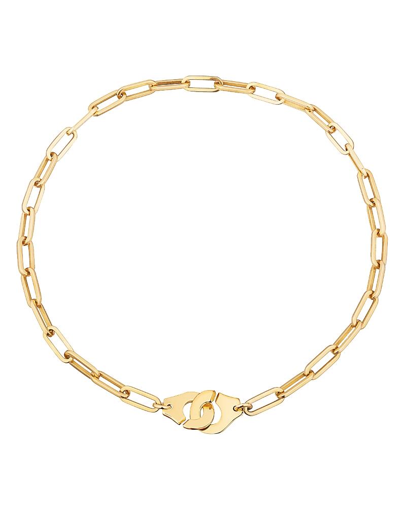 dinh van 18K Yellow Gold Menottes Chain Link Necklace, 17.5 Cover