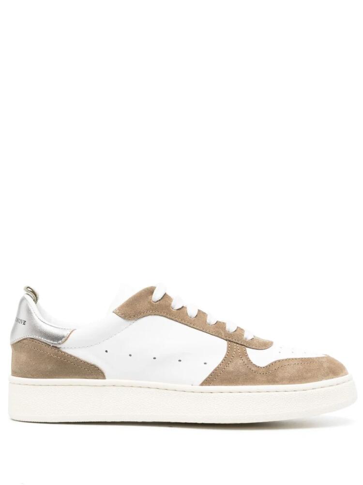 Officine Creative low-top panelled sneakers - Neutrals Cover