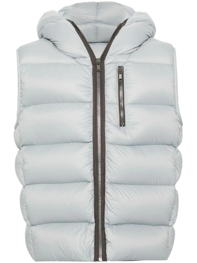 Rick Owens Sealed gilet - Blue Cover