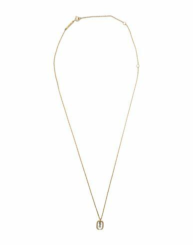 P D Paola Mini Letter Z Necklace Woman Necklace Gold 925/1000 Silver, Zirconia Cover