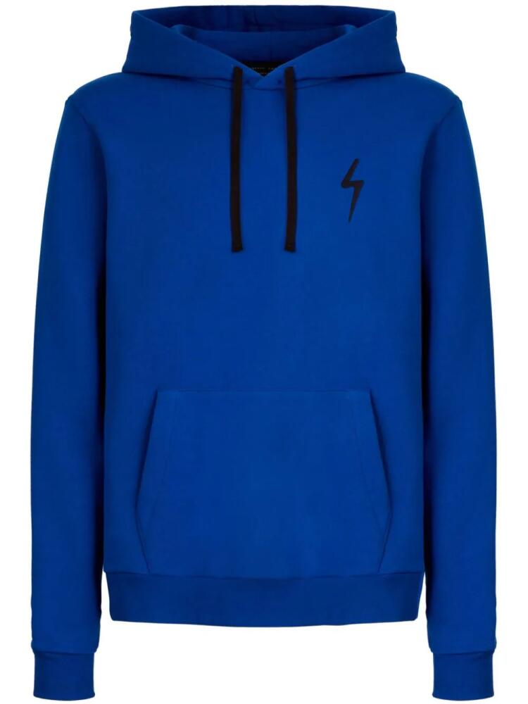 Giuseppe Zanotti Arthen cotton hoodie - Blue Cover