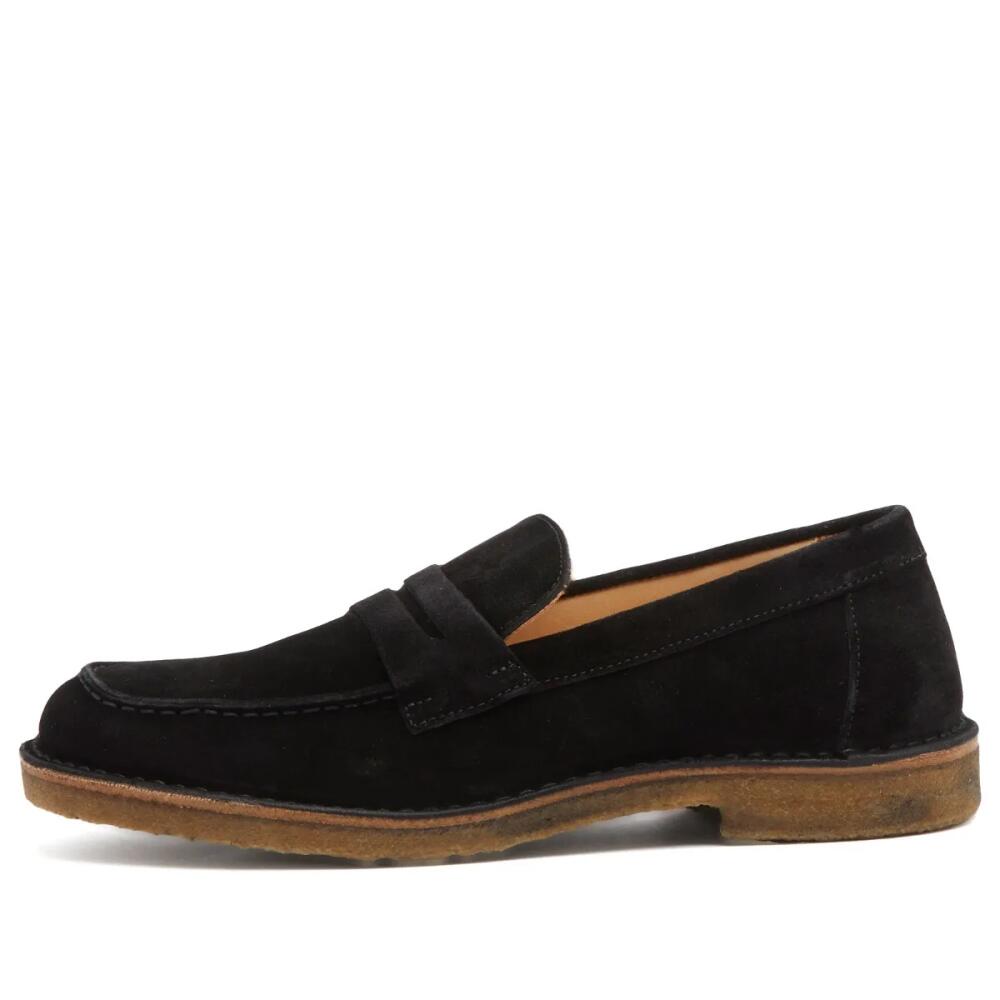 Astorflex Men's Mokaflex Loafer in Black Cover