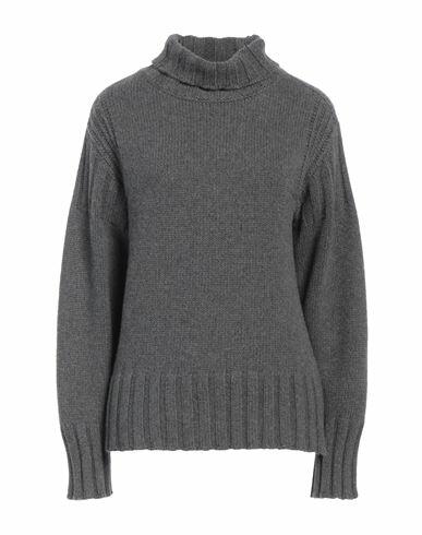 Jil Sander Woman Turtleneck Grey Cashmere Cover