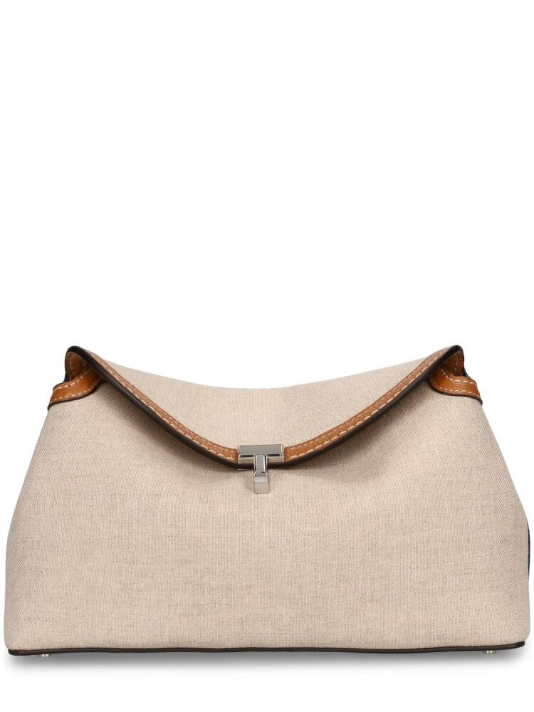 TOTEME T-lock Canvas Clutch Cover