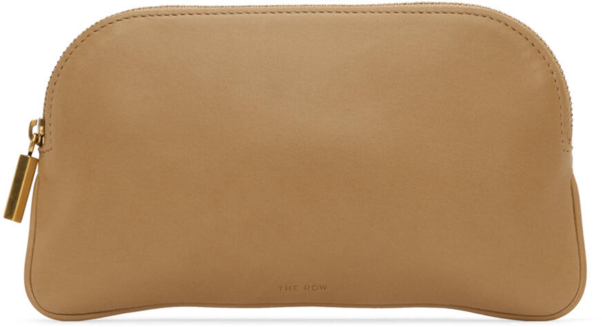 The Row Beige EW Circle Pouch Cover