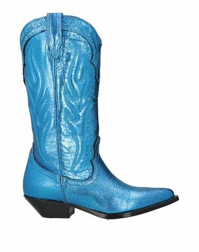 Sonora Woman Boot Azure Leather Cover