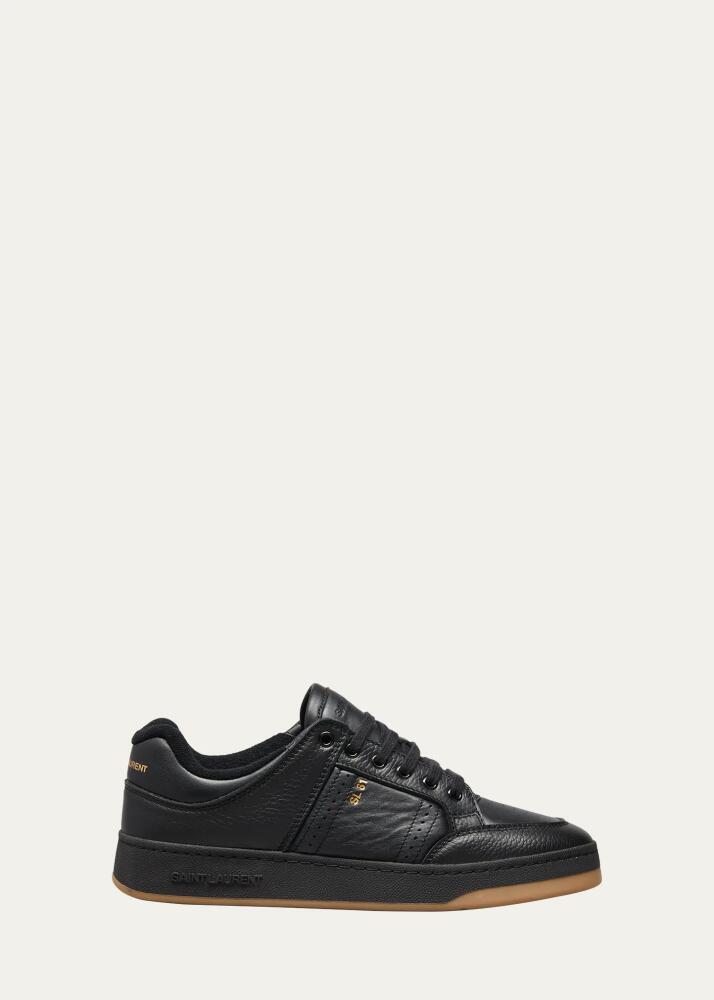 Saint Laurent Men's SL/61 Low-Top Leather Sneakers Cover