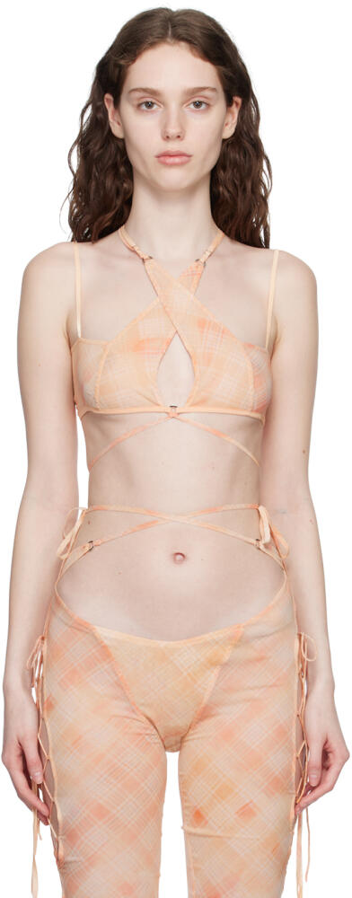 KNWLS Orange Glimmer Camisole Cover