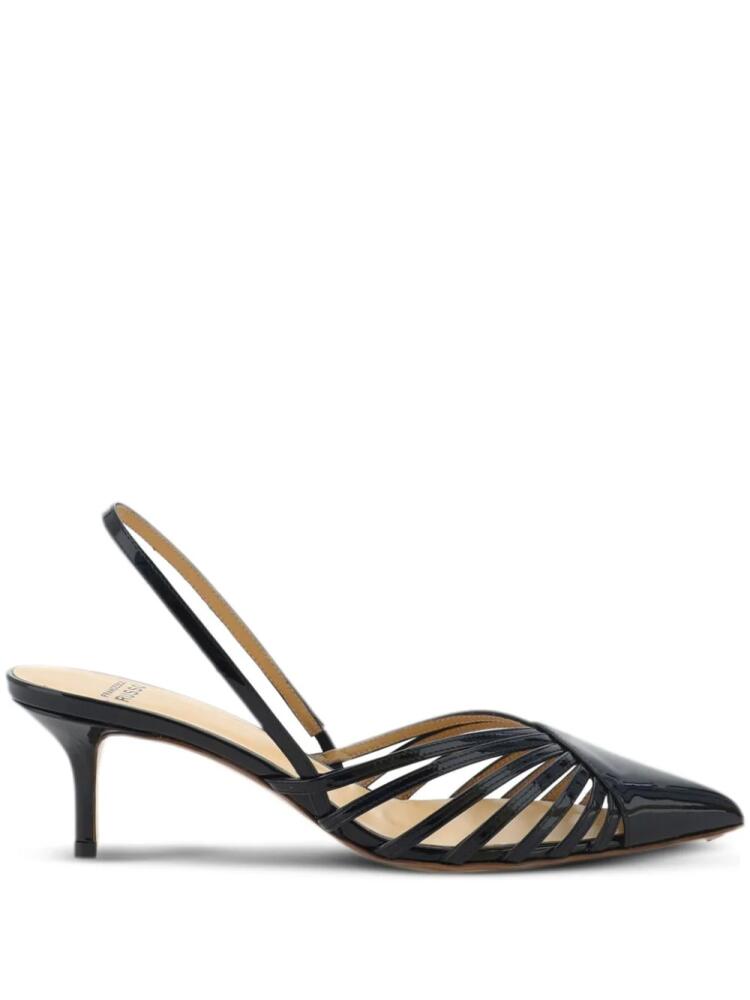 Francesco Russo slingback pumps - Black Cover