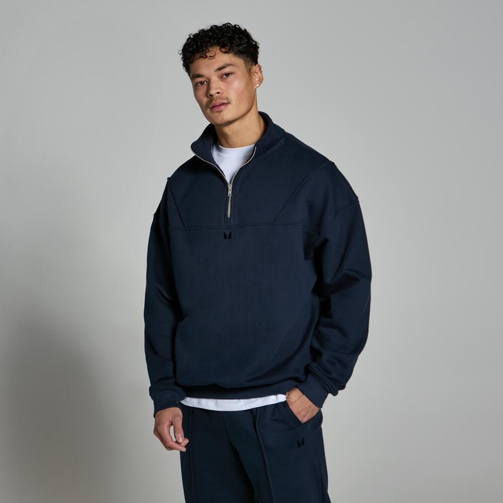 MP Men's Lifestyle Heavyweight 1/4 Zip - Deep Navy Cover