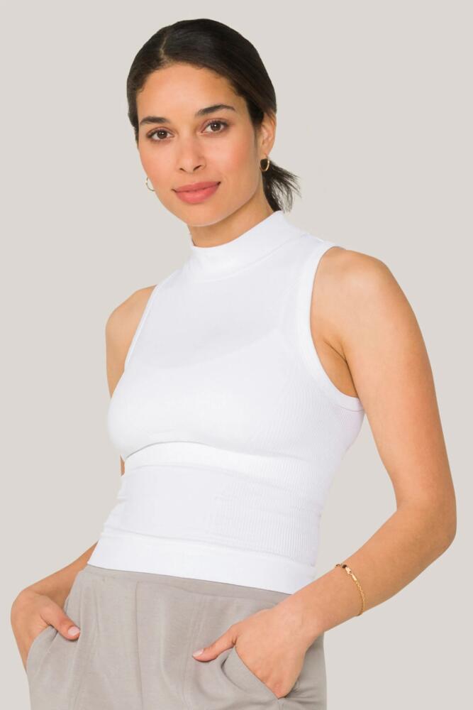 ALALA Barre Mock Tank in White Cover