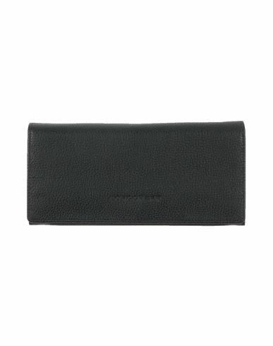 Longchamp Woman Wallet Black Leather Cover