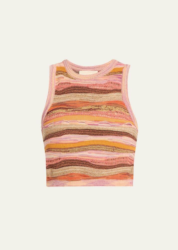 Ulla Johnson Miri Stripe Knit Tank Top Cover