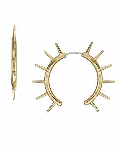 Diesel Man Earrings Gold Stainless Steel Cover