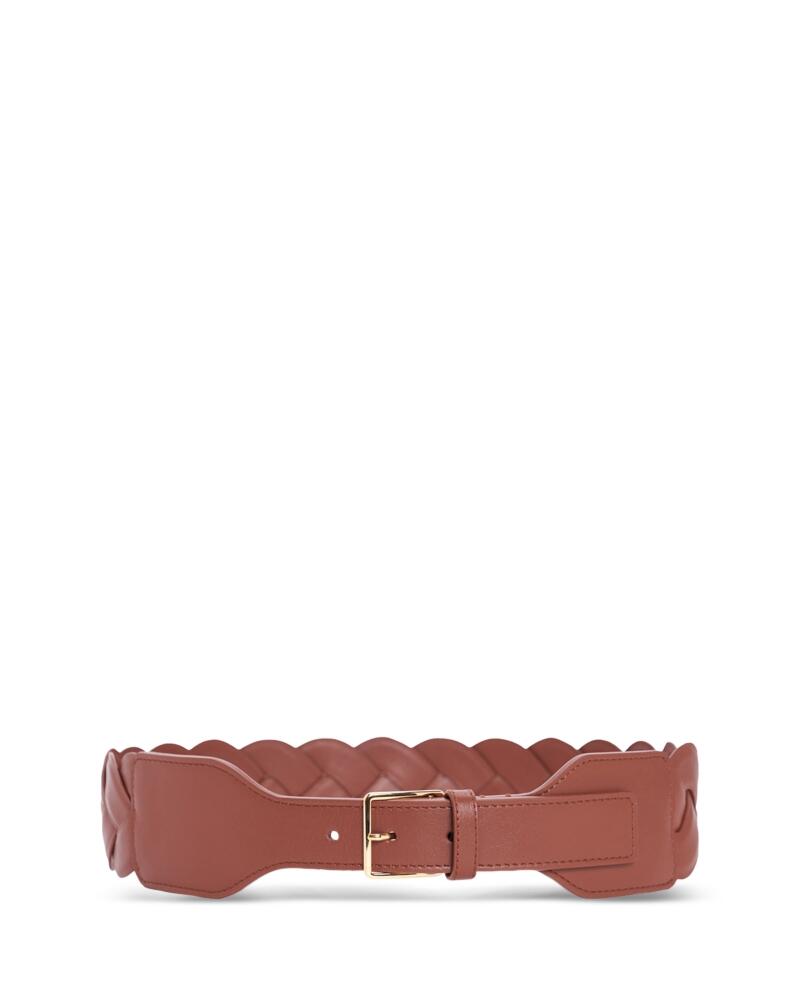 Altuzarra Women's Skinny Braid Leather Belt Cover