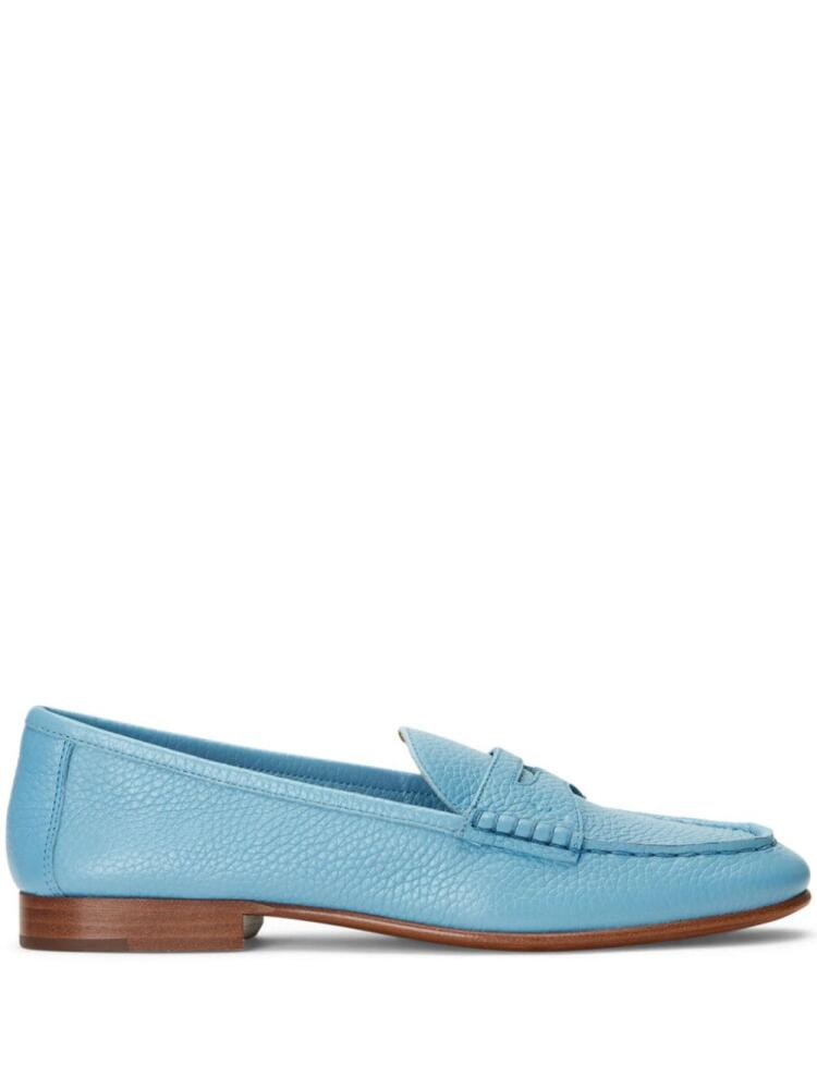 Polo Ralph Lauren leather penny loafers - Blue Cover