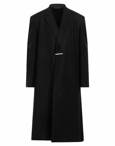 Givenchy Man Coat Black Wool Cover