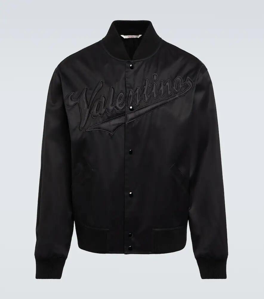 Valentino Varsity cotton jacket Cover