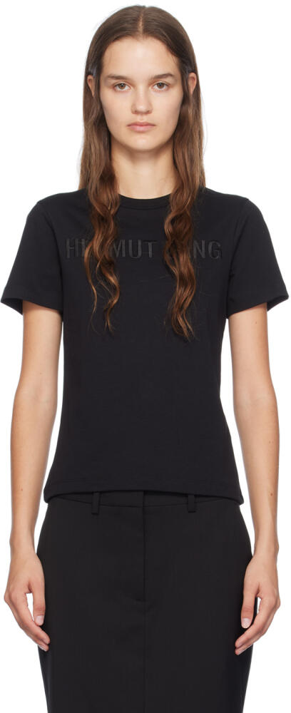 Helmut Lang Black Slim Logo T-Shirt Cover