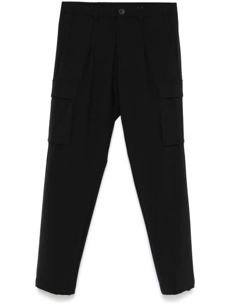 Herno tapered cargo trousers - Black Cover