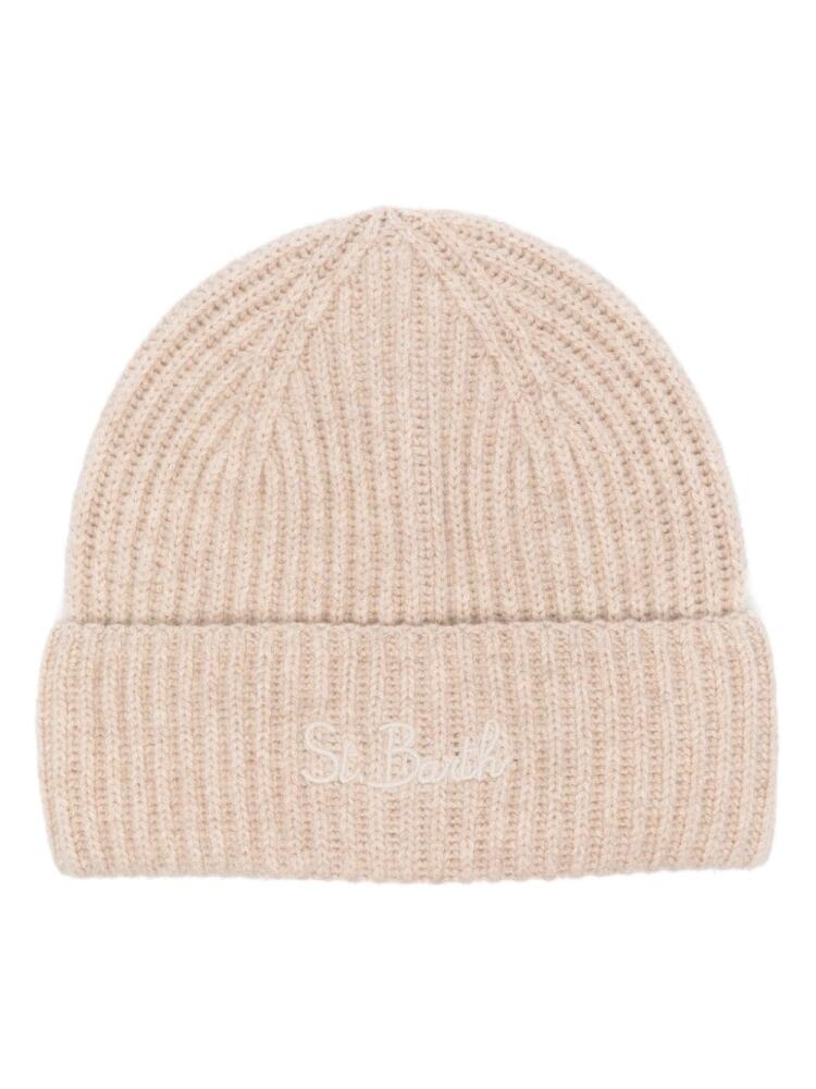 MC2 Saint Barth Moss beanie hat - Neutrals Cover