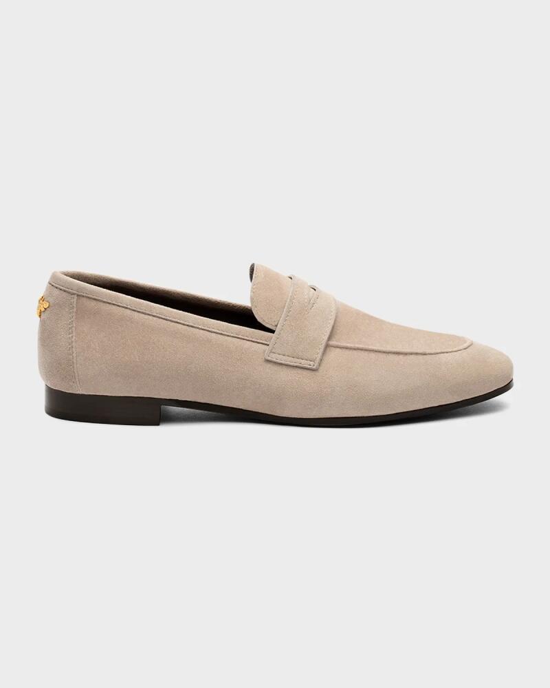 Bougeotte Flaneur Suede Flat Penny Loafers Cover