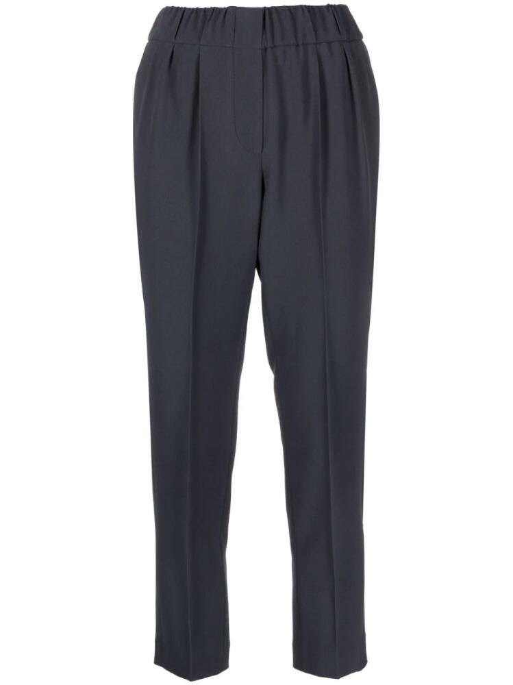 Brunello Cucinelli cropped tailored trousers - Blue Cover