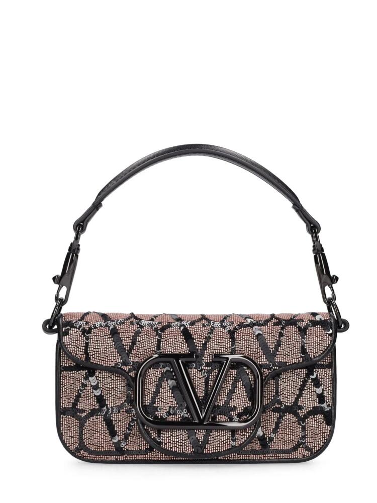 VALENTINO GARAVANI Small Loco' Embroidered Top Handle Bag Cover