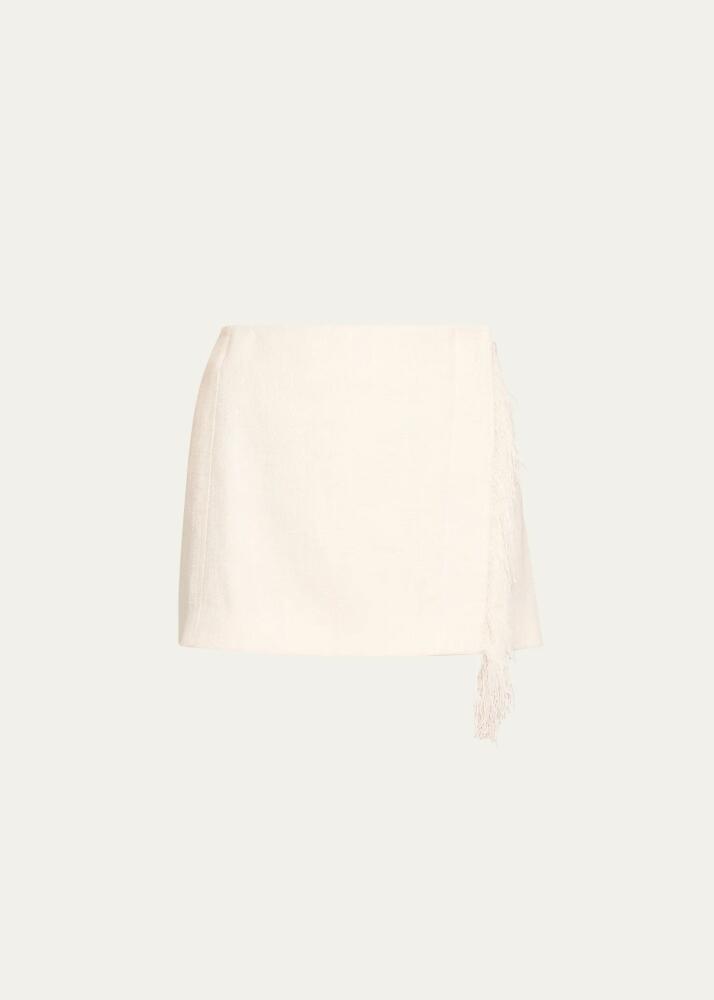 A.L.C. Kelley Fringe Mini Skirt Cover