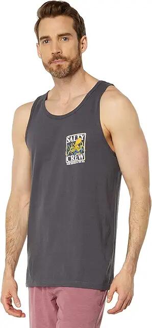 Salty Crew Ink Slinger Tank (Charcoal) Men's Clothing Cover