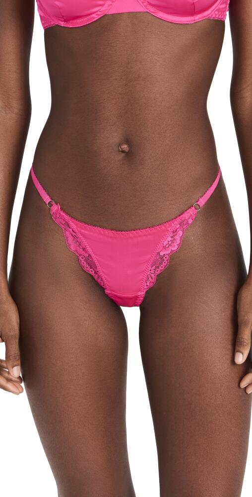 Kat the Label Bowie Thong Hot Pink Cover