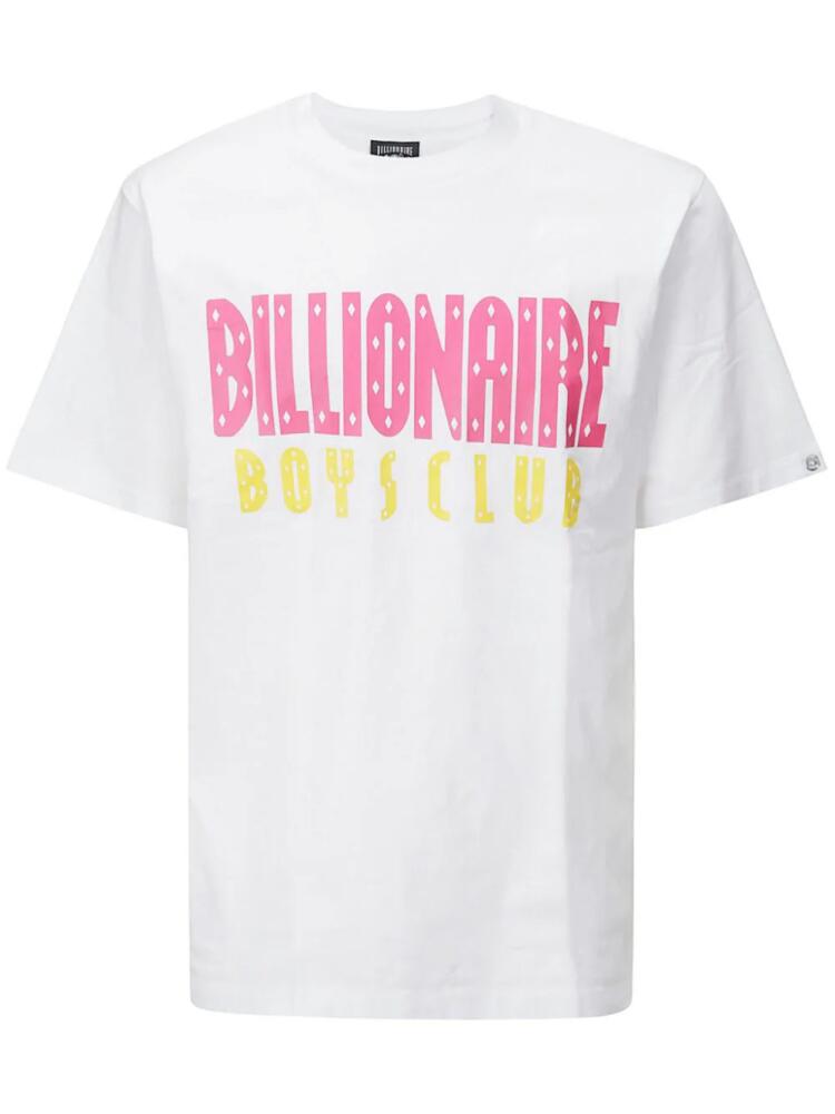 Billionaire Boys Club logo-print cotton T-shirt - White Cover