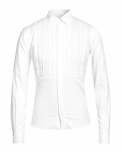 Ermanno Scervino Man Shirt White Cotton Cover