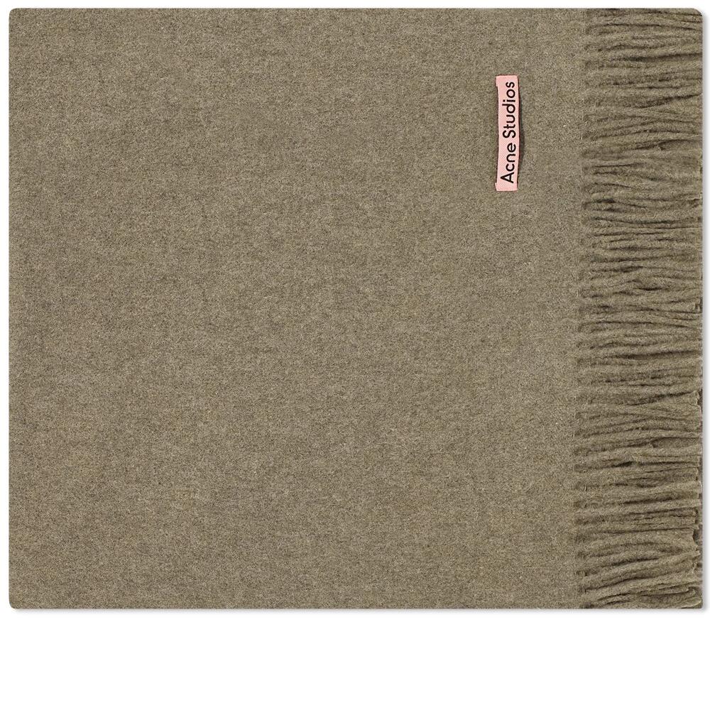 Acne Studios Men's Canada New Scarf in Light Olive Melange Cover