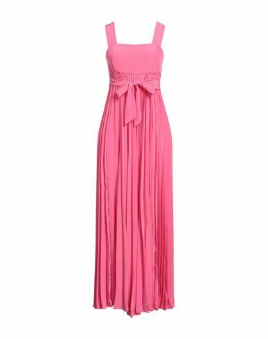 P. a.r. o.s. h. Woman Maxi dress Fuchsia Polyester Cover