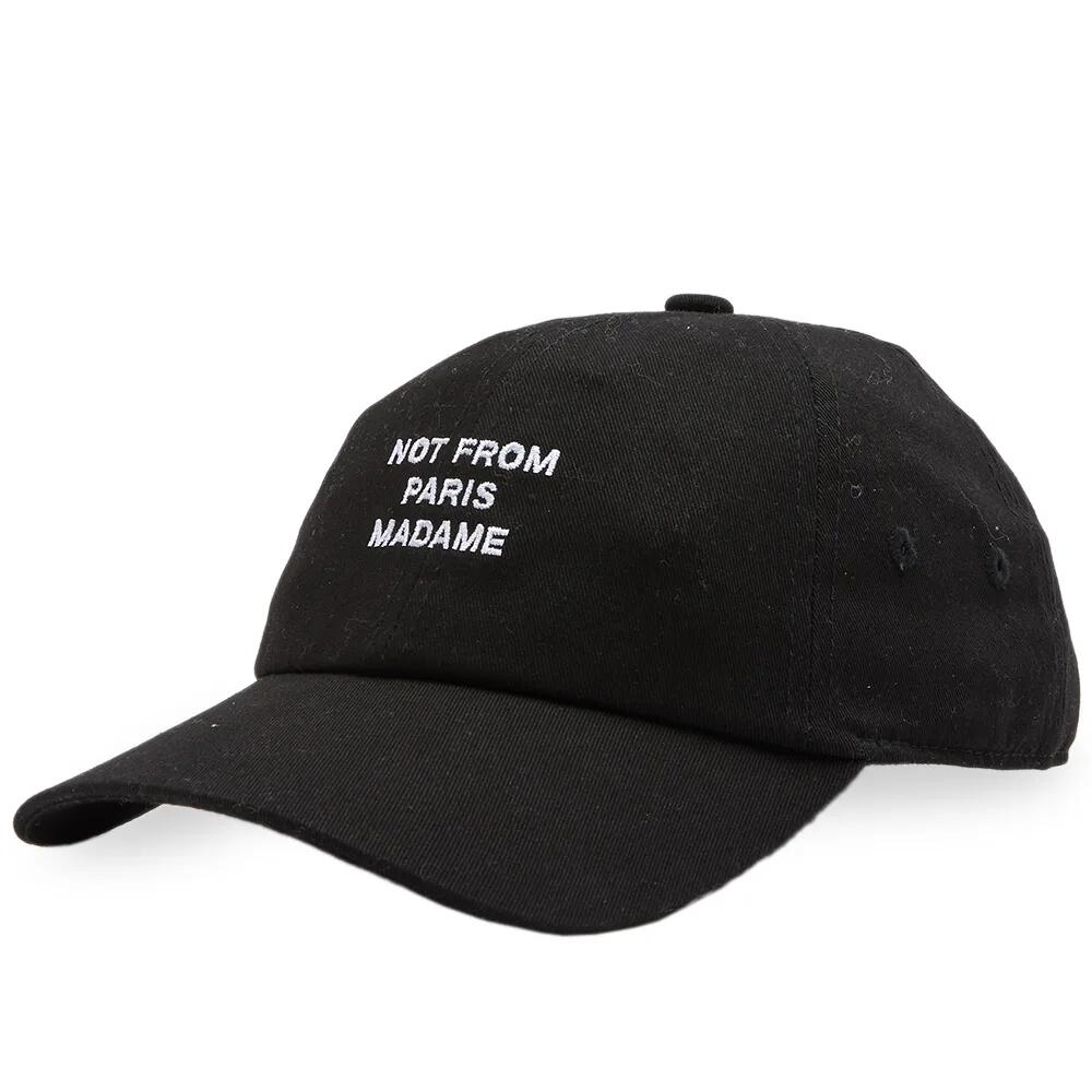 Drôle de Monsieur Men's Slogan Cap in Black Cover