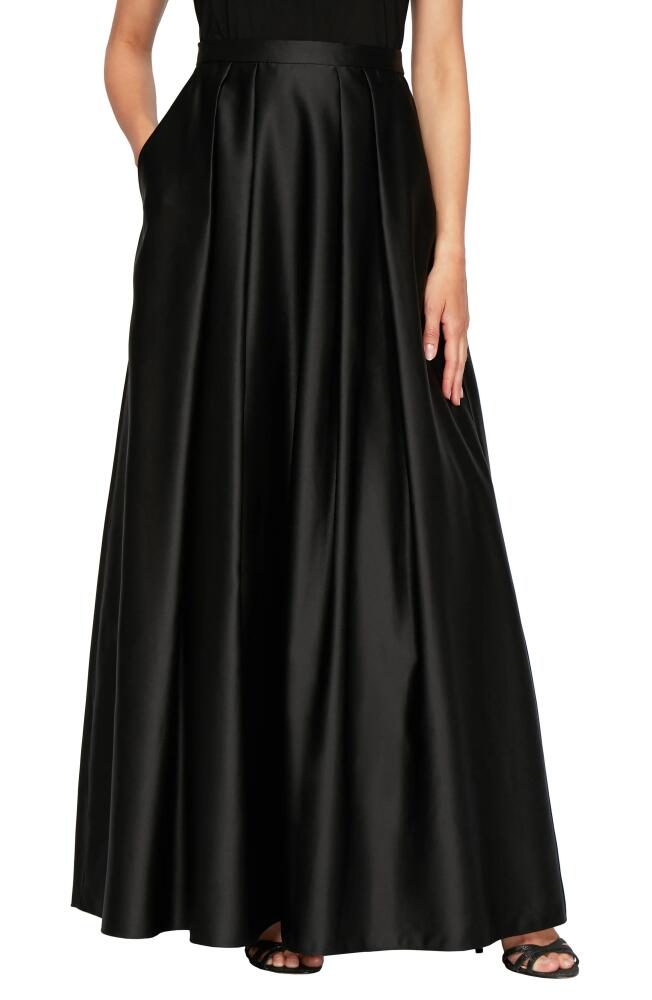 Alex Evenings Satin Ball Skirt in Black Cover