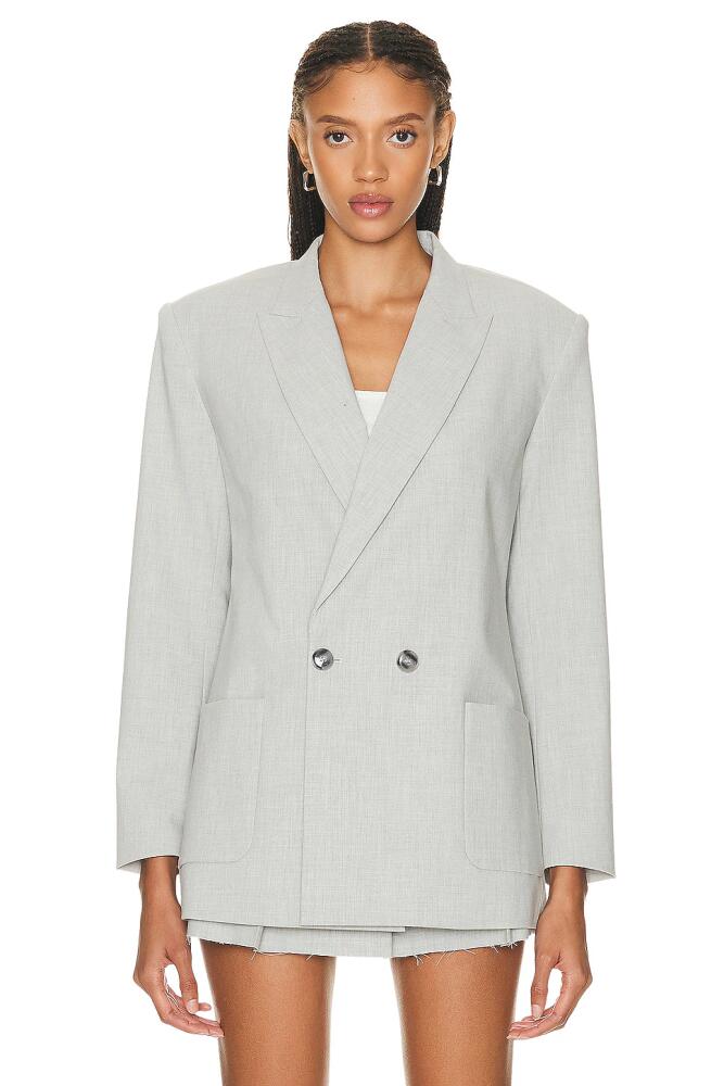 SER.O.YA Natasha Blazer in Light Grey Cover