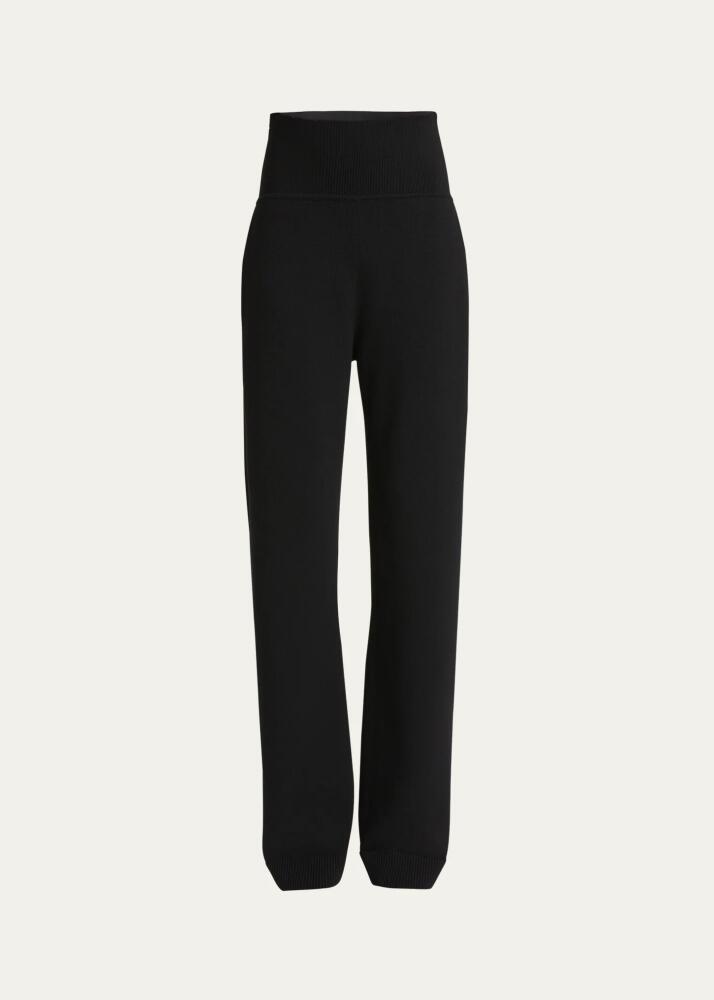 ALAIA High Waisted Wool Trousers Cover