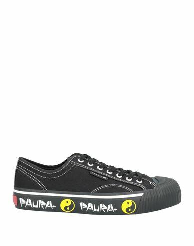 Paura X Superga Man Sneakers Black Textile fibers Cover