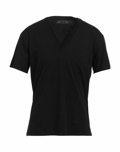 Grifoni Man T-shirt Black Cotton Cover