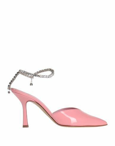 Aldo Castagna Woman Pumps Pink Leather Cover