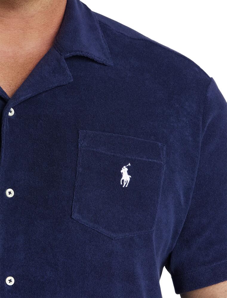 Polo Ralph Lauren Terry Camp Shirt in Newport Navy Cover