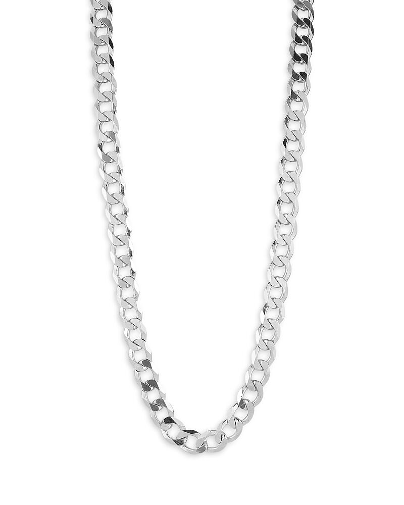 Milanesi And Co Sterling Silver Curb Chain Necklace 9mm, 22 Cover