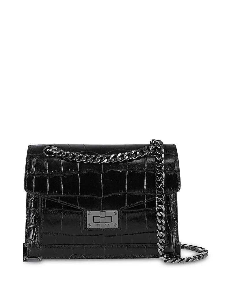 The Kooples Emily x Stella Croc Embossed Leather Convertible Bag Cover