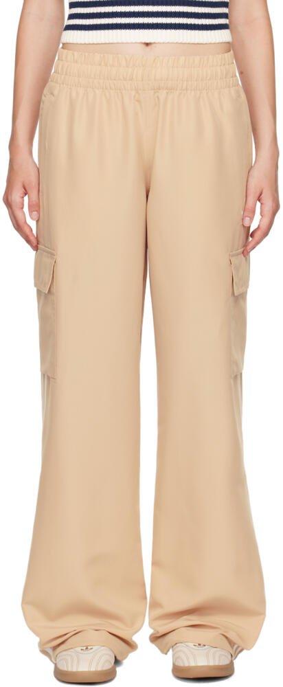 adidas Originals Beige Adicolor Cargo Trousers Cover