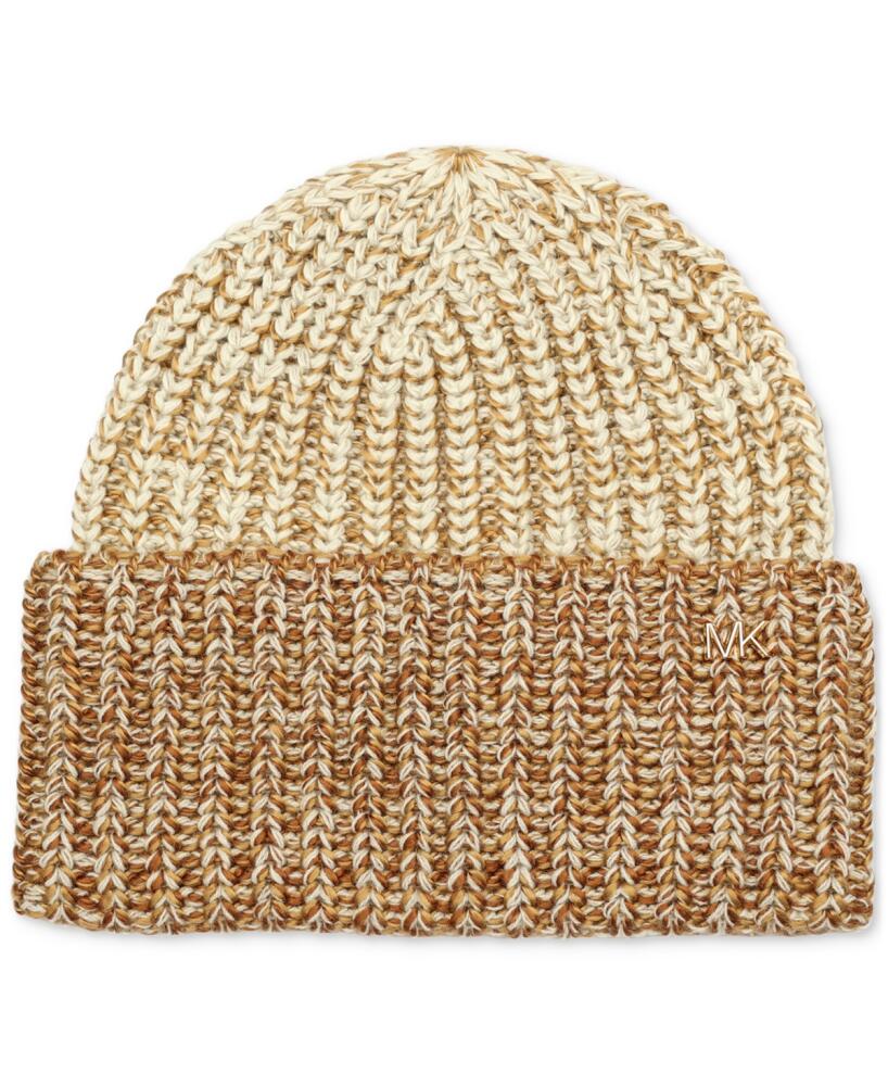 Michael Michael Kors Women's Marled Ombre Beanie - Dark Camel Cover