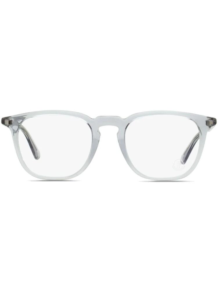 Moncler Eyewear translucent wayfarer-frame glasses - Neutrals Cover