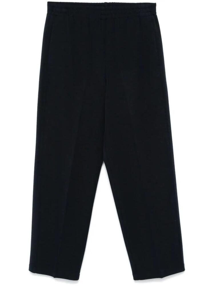 Seventy knitted straight-leg trousers - Blue Cover